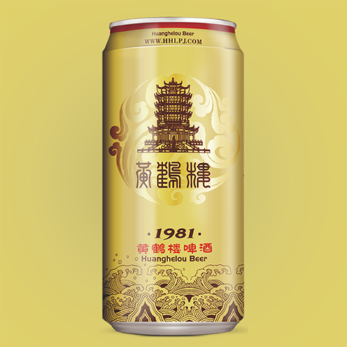 黄鹤楼金罐啤酒500ml