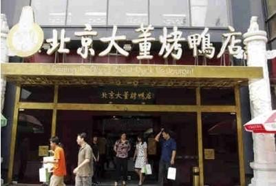 北京大董烤鸭店【官网项目介绍,投资费用分析,开店利润解析】