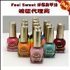 厂家批发feelsweet环保指甲油 color全 一件代发诚招代理 质同opi