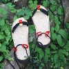 波西米亚 民族风 凉鞋爆款 亚麻编织草鞋 女士凉鞋