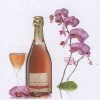 法国进口汽泡酒 特级罗兰玫瑰桃红起泡葡萄酒 量大从优