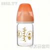 彩色熊猫多用途晶钻玻璃奶瓶60ml