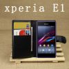 供应 索尼xperia E1 手机皮套 站立式保护套手机壳 索尼E1手机套