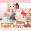 厂家直销 Hello Kitty 公仔玩偶凯蒂猫毛绒玩具KT猫 公仔一件代发