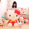 正版KT猫公仔HelloKitty毛绒玩具布娃娃大号凯蒂猫公仔生日礼物批