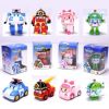 爆款韩国Q版珀利变形机器人ROBOCAR POLI 变形战队变形车玩具