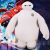 大白胖子公仔 超能陆战队 baymax布娃娃big hero 6 玩偶毛绒玩具