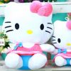 厂家直销新版kt猫 Hello Kitty公仔玩偶凯蒂猫毛绒玩具生日礼物批