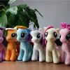 热销外贸玩具 My little pony 小马宝莉 我的小马驹公仔玩偶25cm