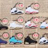 NIKE AIR JORDAN BRAND系列球迷必备 乔丹6代篮球鞋钥匙扣挂件