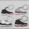 AIR JORDAN 钥匙扣 AJ11代乔丹篮球鞋 情侣 钥匙链 球迷挂件饰品