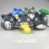 日本宫崎骏正版新款 龙猫毛绒玩具公仔玩偶 TOTORO 巴士猫无脸男