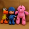 小p优优 鲁拉loula小狗 POCOYO 万代毛绒玩具娃娃公仔