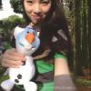 Disney frozen冰雪奇缘雪人雪宝毛绒玩具 迪士尼毛绒3歲雪人公仔