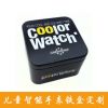 定制儿童智能手表铁盒 可GPS定位迷你手机包装铁盒 watch tinbox