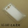 LG L60 PC光面单底素材手机壳手机保护套喷油水贴贴钻打印彩绘