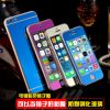 iPhone6/6S电镀钢化彩膜苹果5/5s手机彩色钢化膜6plus全屏前后膜