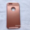 新款 iPhone6s手机壳玫瑰金 喷油UV二合一手机壳PC+TPU 厂家直供