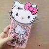 新款HELLO KITTY大头立体硅胶IPHONE6软边PC底壳PLUE手机保护壳