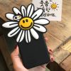 太阳花笑脸iPhone6s手机壳立体雏菊苹果6plus硅胶保护套 5SE防摔