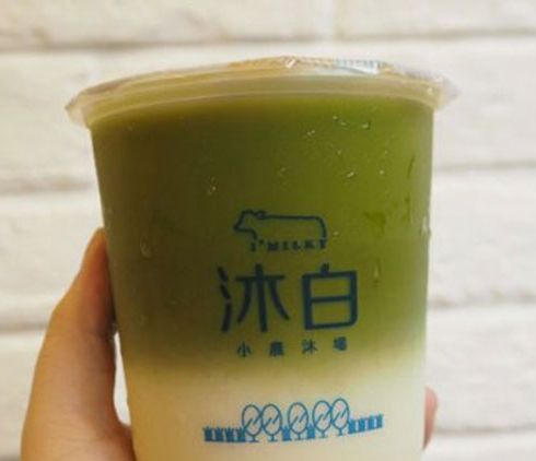 沐白奶茶-抹茶鲜豆乳